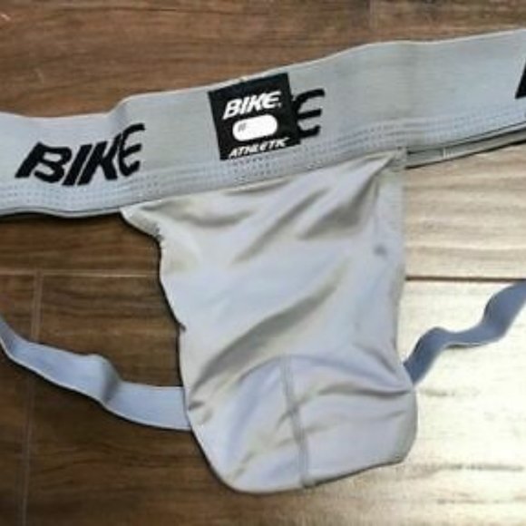 NEW  Soft & Silky Bike Performance GRAY jockstrap - Picture 1 of 3